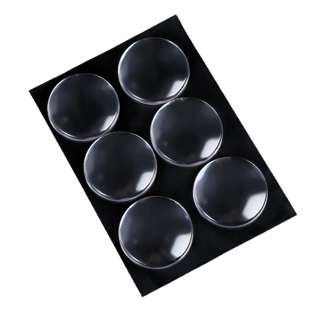 PU engrosada autoadhesiva, sin perforaciones, lavable, de silicona, muebles para el hogar, patas de mesa, pies de cama, mesas de centro, almohadillas para pies, antideslizantes