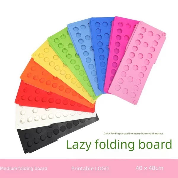 Creative and Convenient Lazy Folding Board Home Folding Clothes Folding Shirt Board Storage Folding Board Small Factory Direct Sale