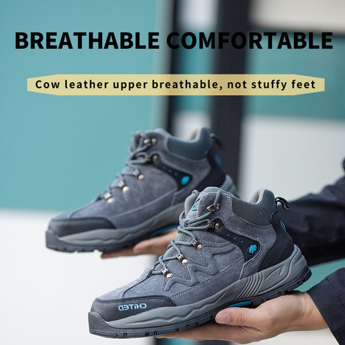 Mountaineering shoes EVA + rubber outsole, lightweight, breathable, non-slip, wear-resistant, long-term standing and non-tiring labor protection shoes