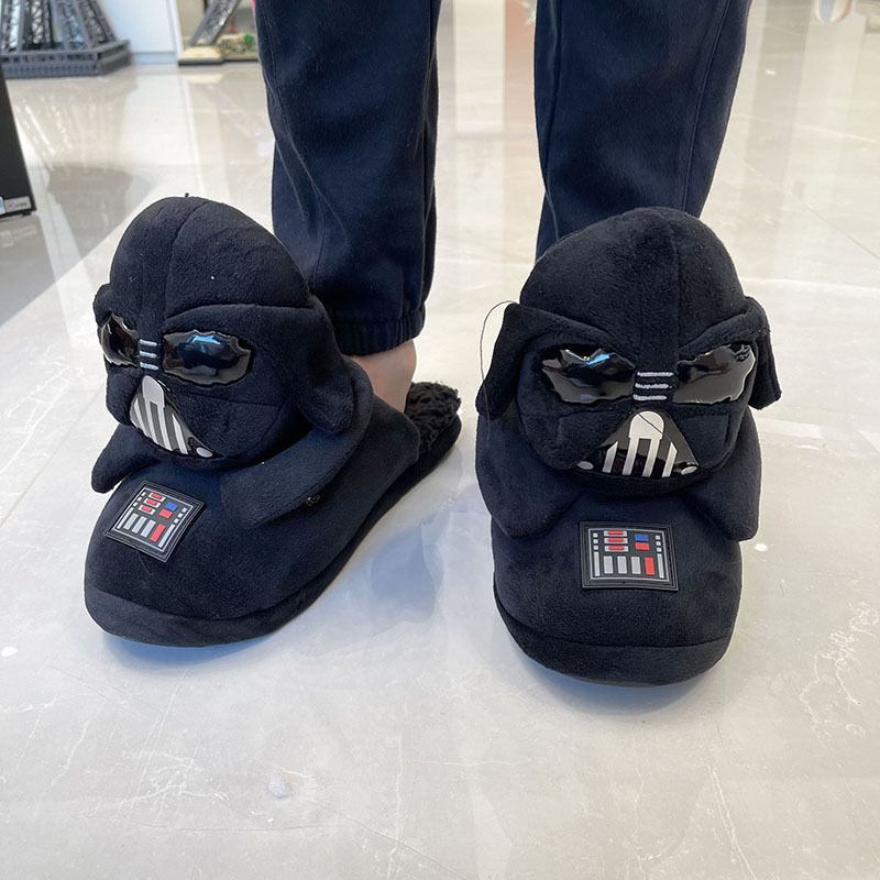 Comercio exterior zapatos de algodón domésticos caliente para hombres y mujeres creativos de dibujos animados de Halloween Sonic erizo animado zapatillas de algodón