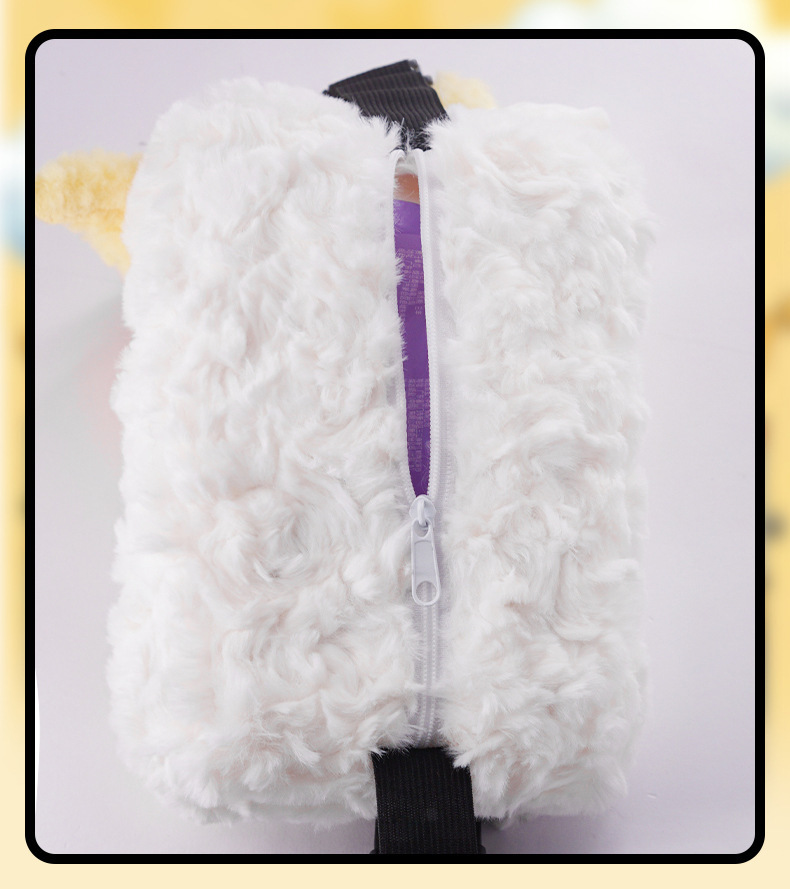 Dropshipping Car Tissue Box, Back Seat Hanging Tissue Storage Box, Cute Car Decoration, 2025 New Model
