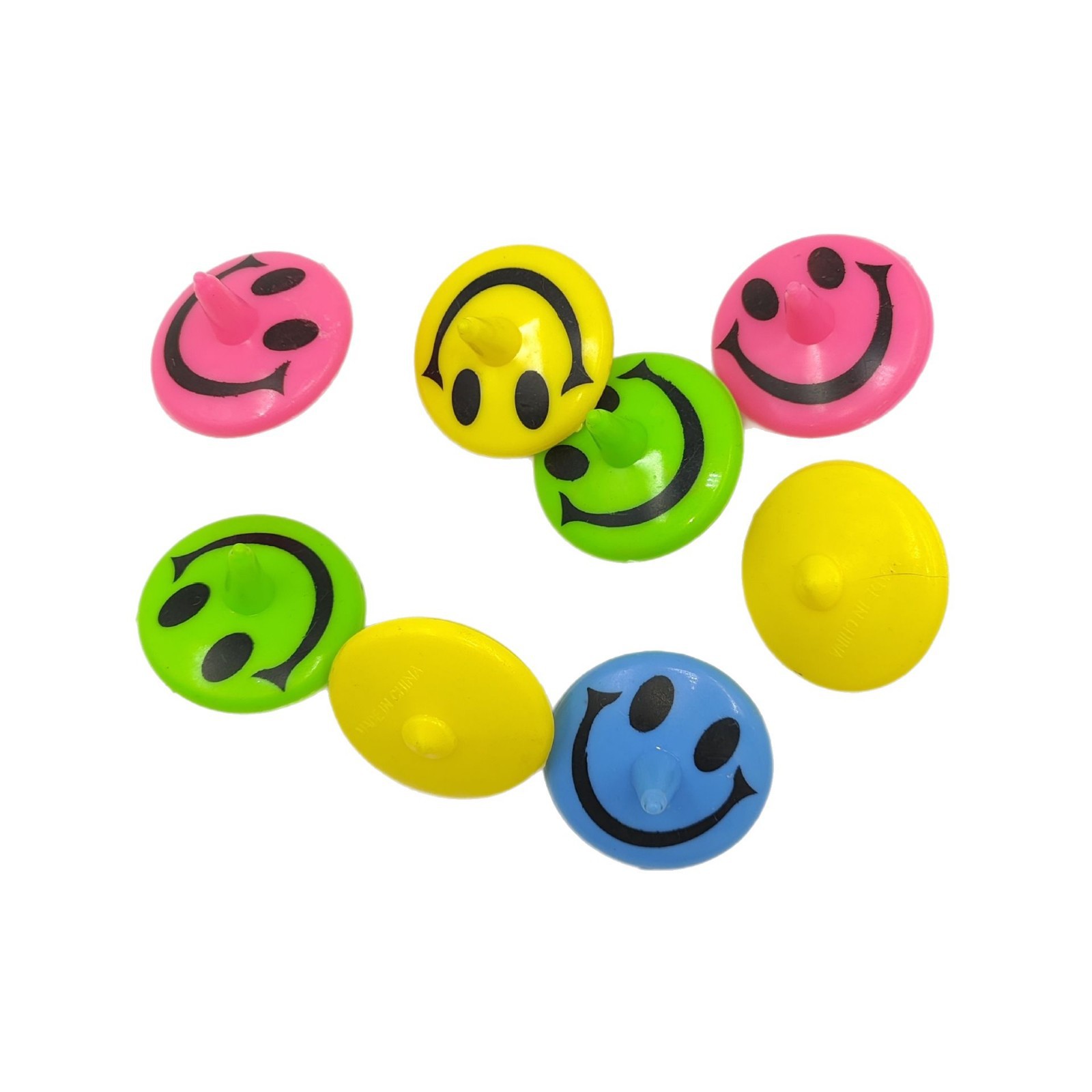 Sonriente juguetes giroscópicos tarjetas de succión conjunto de accesorios de encaje giroscópicos mano girar niños pequeños juguetes de lucha al por mayor