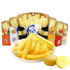 Crispy Rise Rise Mult-flavor French Fries Leisure Internet Celebrity Office Puff Snacks Snack Snacks 40g