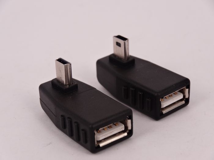 T型音频转接头 汽车接U盘 MINI USB公转USB母 车载MP3 OTG 转换头
