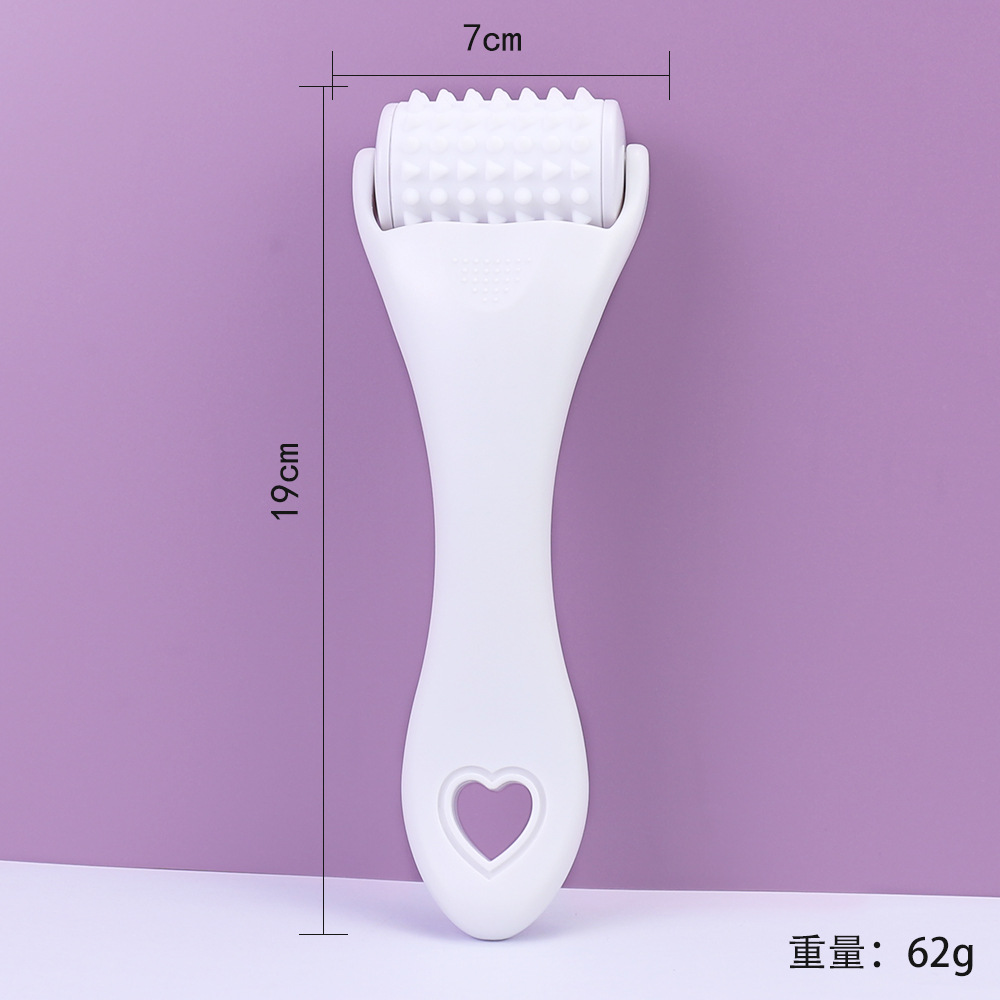 Masajeador facial transfronterizo rodillo de elevación rodillo de masaje guía herramienta de cuidado de belleza rodillo de masaje de silicona