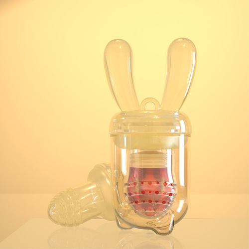 Children's food-grade silicone teething ring complementary food fruit and vegetable teethers baby soothers nipples baby supplies wholesale