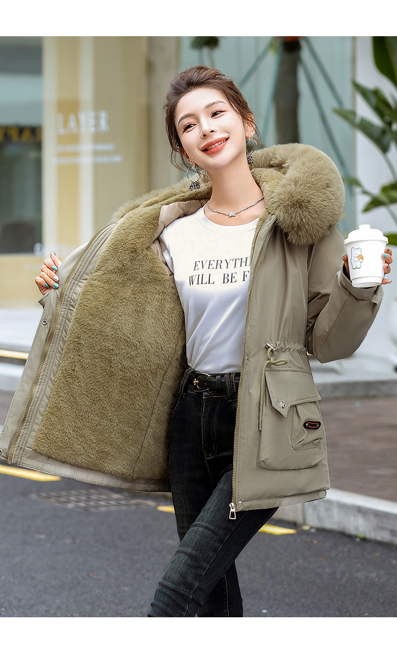 The petite faction overcomes the challenge of women's padded clothing in winter 2024, with new waist cinching slimming_voghion.com