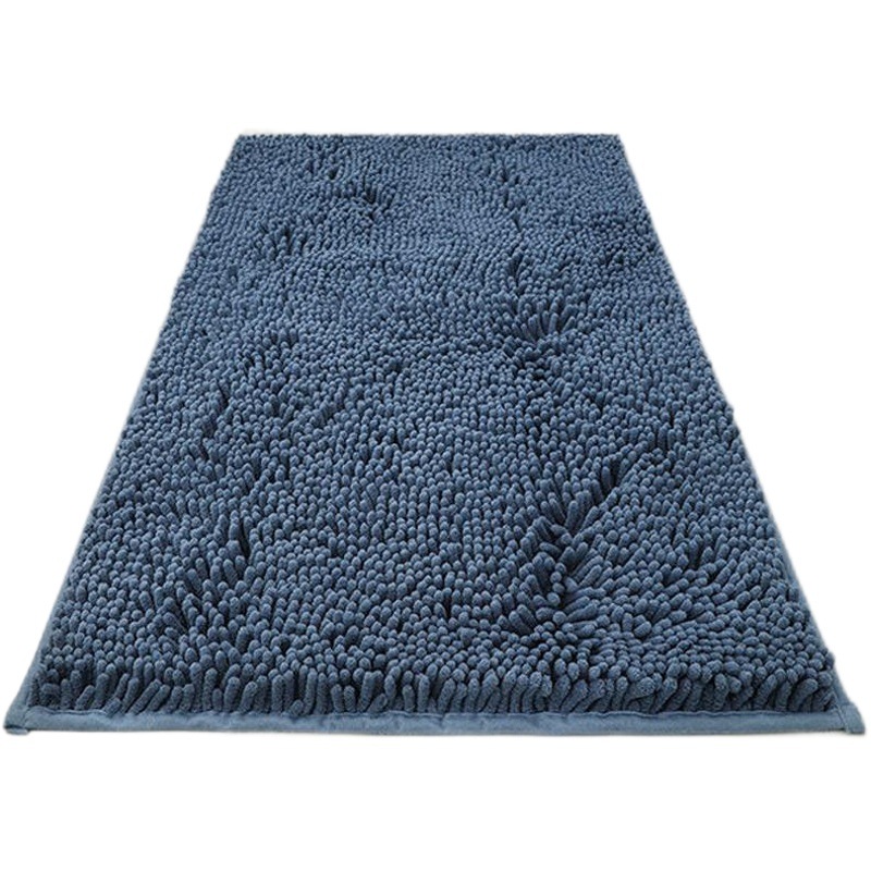 Tapete de chenilla grueso y absorbente, antideslizante, para baño, dormitorio o sala de estar
