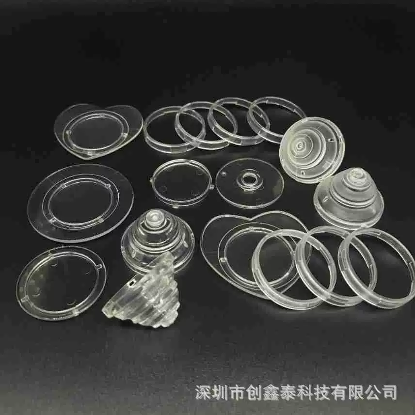 Мобильный телефон прозрачный подушка безопасности кронштейн оптом круглый любовный круг пряжки материал плоская канавка аксессуары оптовая продажа