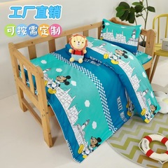 綿100% 幼稚園ミッキー3点セット 子供用入園お昼寝寝具 綿6点セット 個別購入可能 カスタマイズ可能