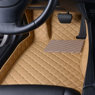 loop car floor mat, fully – Ayaqaltılar (Kovriklər) - please-specify-the-vehicle-model-and-year-in-the-order-notes-huiqi-single-layer-main-driver-beige-rice-thread-leather-big-discount