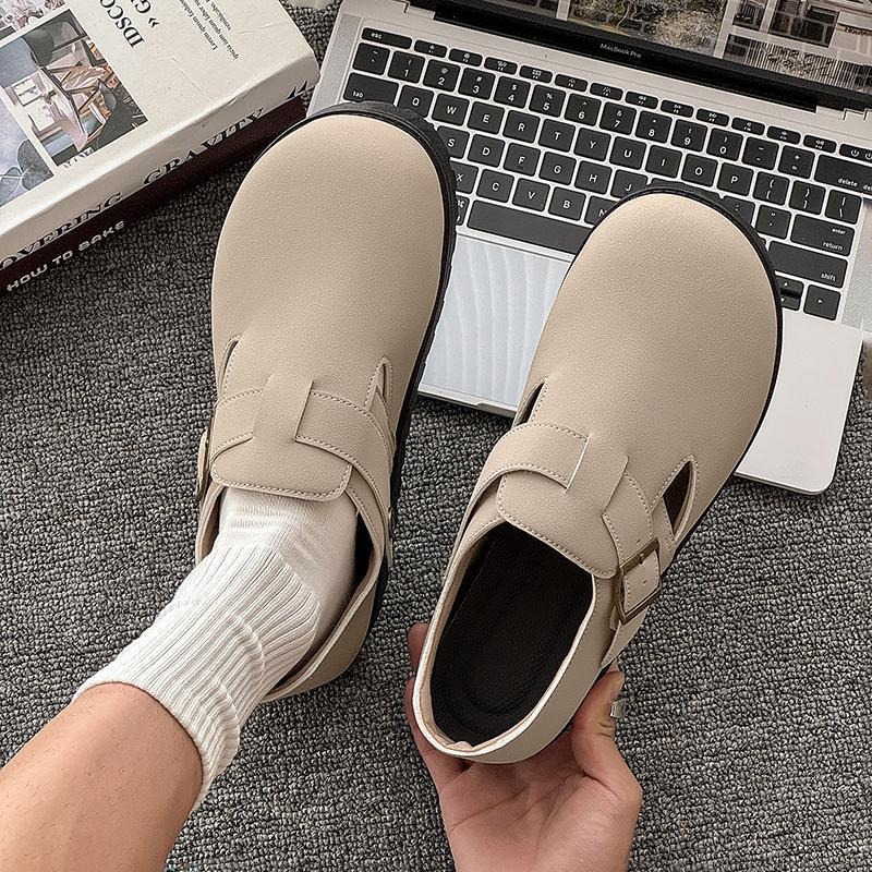 Zapatos de hombre de la marca de moda, zapatos de verano de los hombres, nuevos estilos explosivos, suelas suaves, pies no cansados, zapatos de guisantes, zapatillas