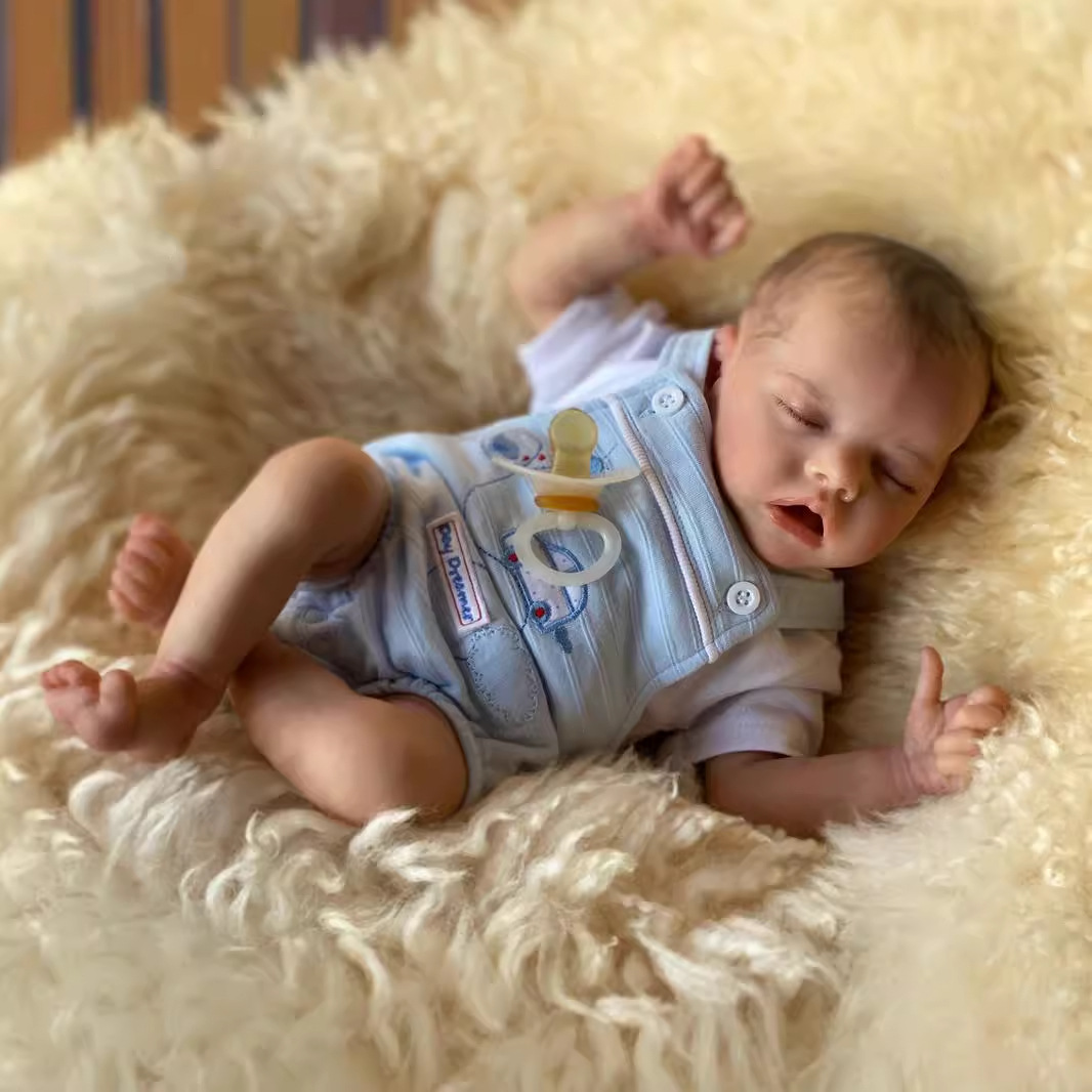 18 pulgadas Reborn TWINB simulación bebé Reborn baby doll proveedor de electricidad transfronterizo Blue Ocean supply