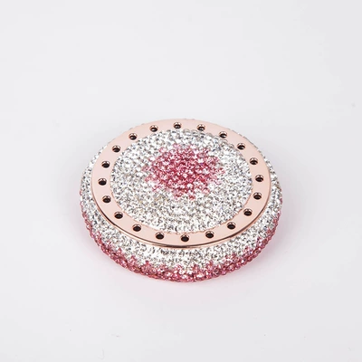 New car car ornaments Diamond aromatherapy base creative car decorations light luxury high-end factory wholesale (Perfplant seat) - pale-pink