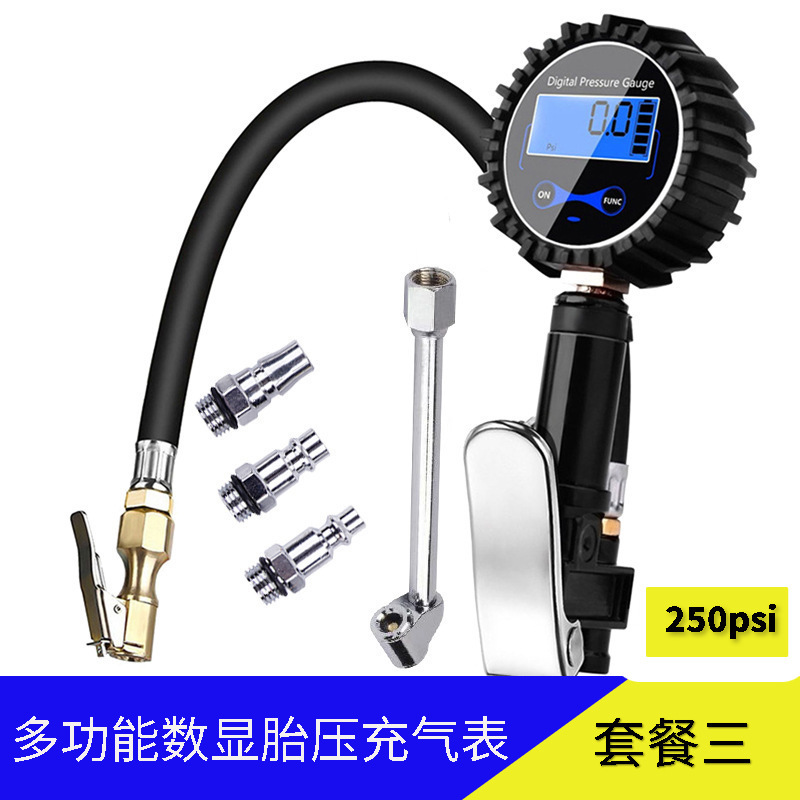 디지털 디스플레이 팽창식 총 강화 퀵 클램프 세트 3개