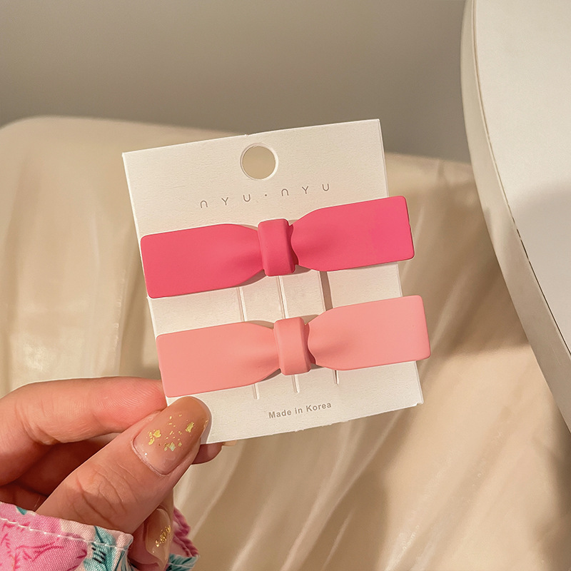 Horquilla rosa, horquilla para niñas y niños, clip de pico de pato para bebé, clip de flequillo lateral, clip lateral para niña linda, tocado