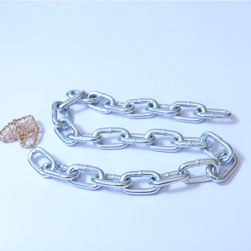 Galvanized chain, galvanized iron chain, lifting chain, hot-dip galvanized anchor chain, fence chain, stainless steel chain, fishing net chain