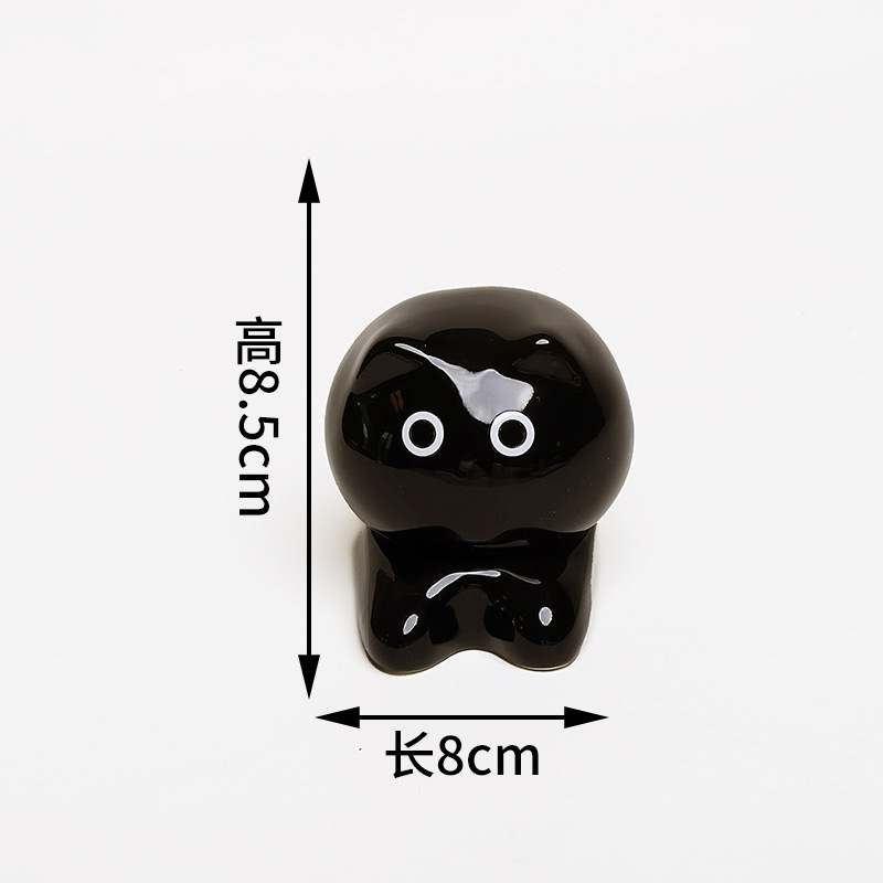 Nubes, gatos, palillo de cerámica, lindo para el hogar, palillo, hilo dental creativo, palillo de algodón, lata de almacenamiento, decoración