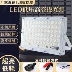 LED12V ワイヤーバッテリーカー使用ライト低電圧ナイトマーケット街路灯バッテリークリップライト DC 低電圧投光器