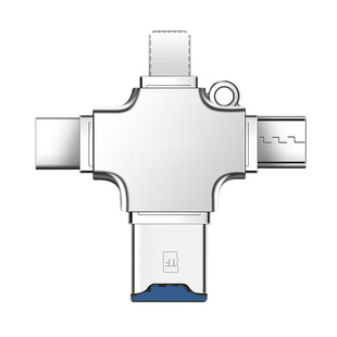 Cross Adapter Four-In-One USB 3.0 Apple 15 Adapter Drone High-Speed Tf Card Reader Multi-Interface