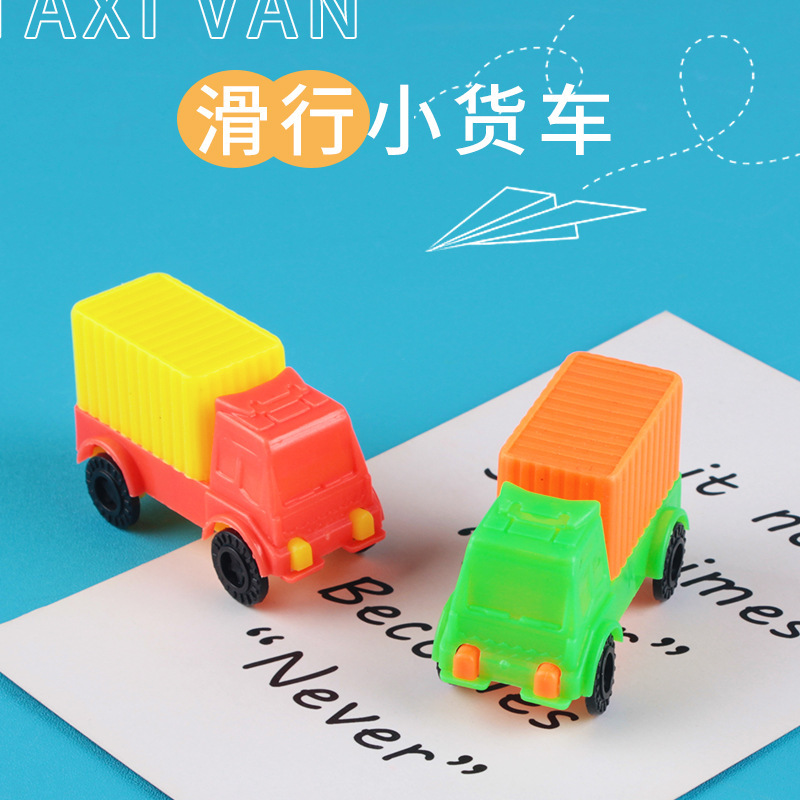 Factory supply wholesale children's mini toy car cartoon sliding minivan model food gifts promotional gifts