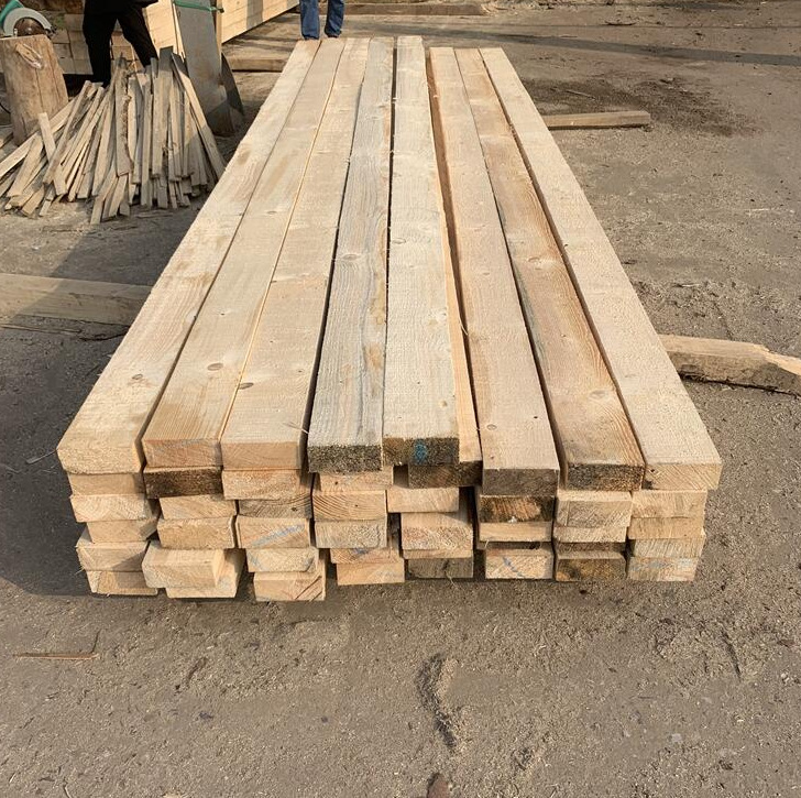 Construcción de especificaciones completas de madera cuadrada fábrica de madera de almohadilla de carbón para ferrocarril de carbón
