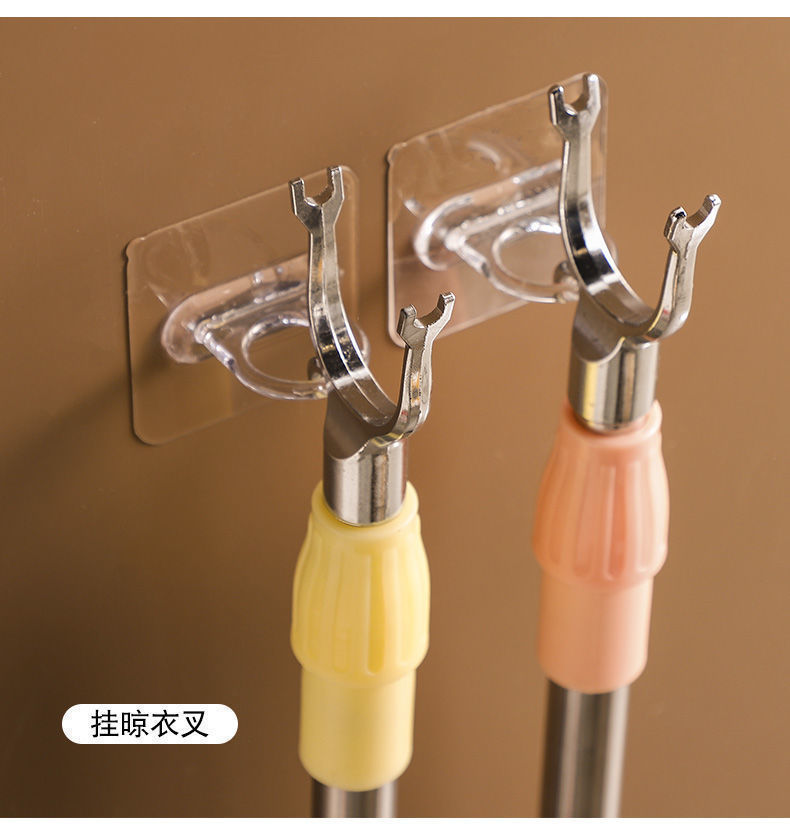 环形挂钩 多功能粘钩贴墙上免打孔收纳挂钩橱房浴室置物架固定器