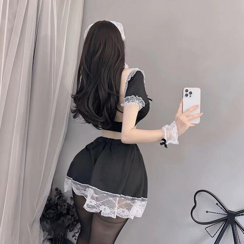 Sexy maid underwear Japanese cosplay maid uniform sexy pajamas temptation suit cosplay cos