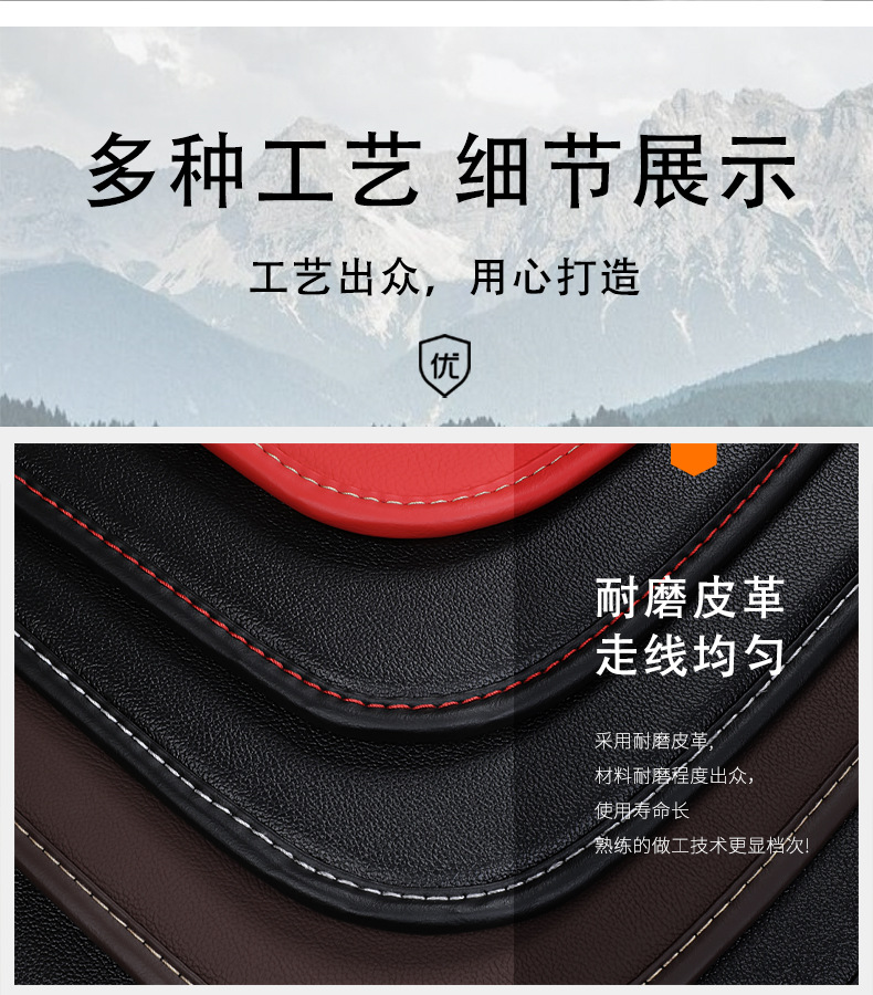 Suitable for 07-24 Audi A3 A4L A6L Q3 Q5L trunk mat Q2LA78 all-inclusive tail mat waterproof