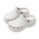 Lidani Thick Sole Cave Shoes 2025 New Elevated Seaside Travel EVA Non-slip Baotou Half Slippers Women's Outer Wear