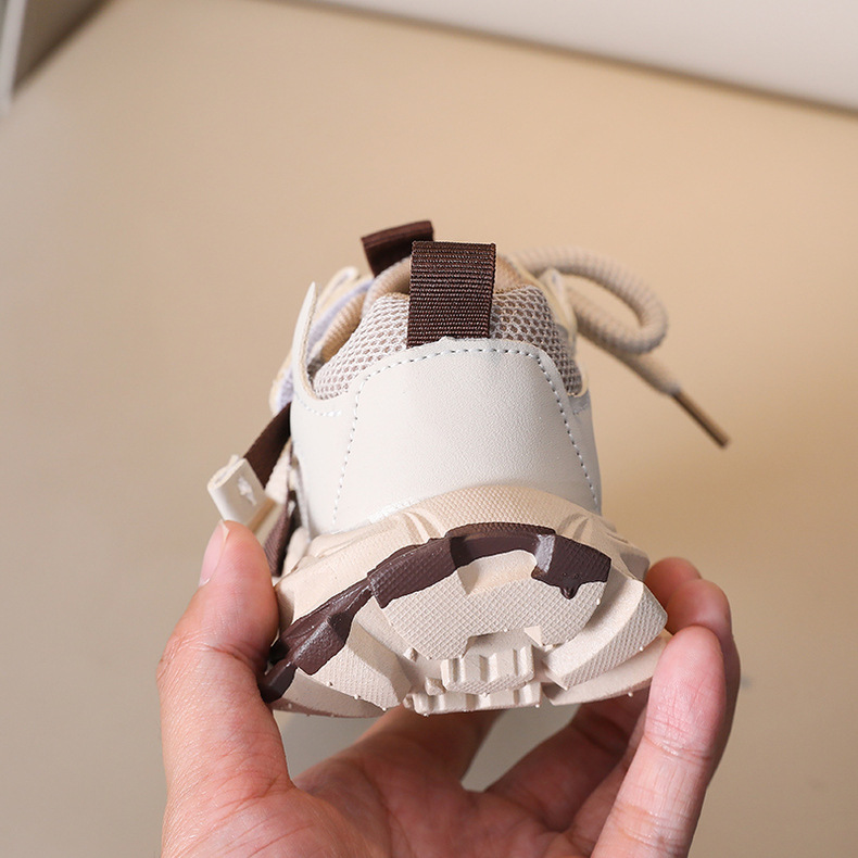 Sneakers bambina scarpe da ginnastica alla moda lacci morbide_voghion.com