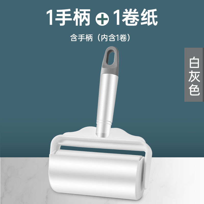 ベッドや衣類用の粘着ローラー、取り外し可能なローラーブラシ、交換用ロール紙、髪を粘着するローラー|undefined