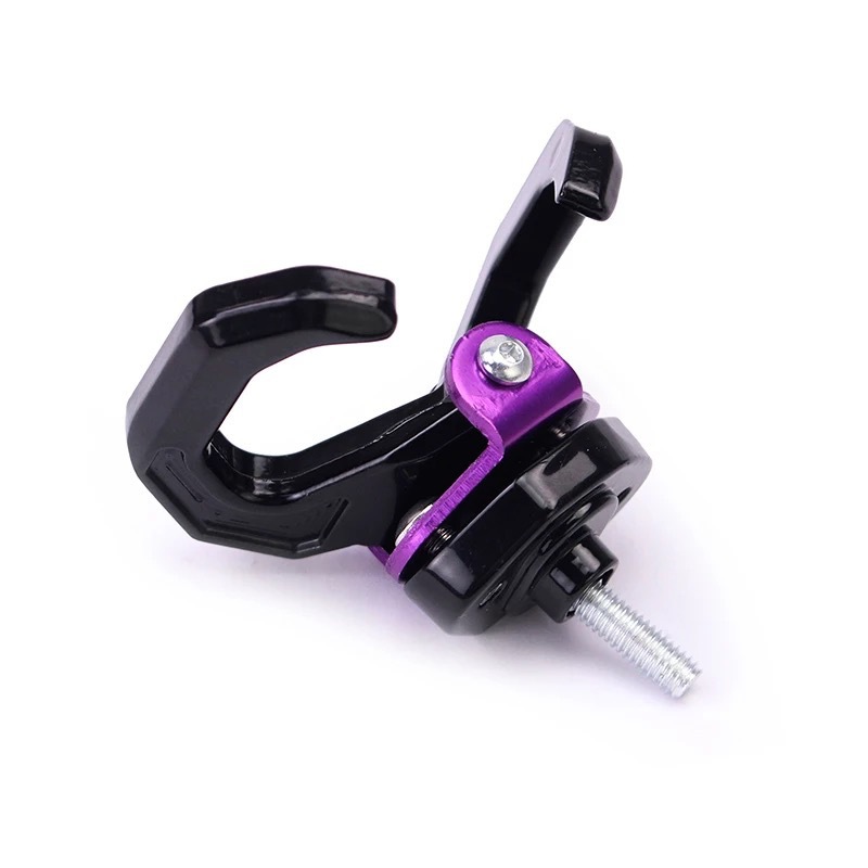 Motorcycle modification accessories moped bicycle aluminum alloy double hook electric vehicle hook helmet hook wholesale