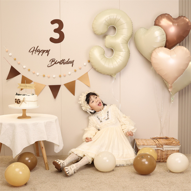 Brand creamy digital children's balloon for boys and girls