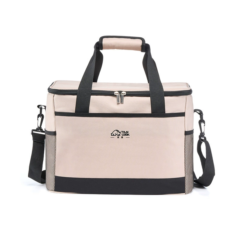 探露 Travel handheld thermal bag for camping, capacious waterproof picnic bag for home use