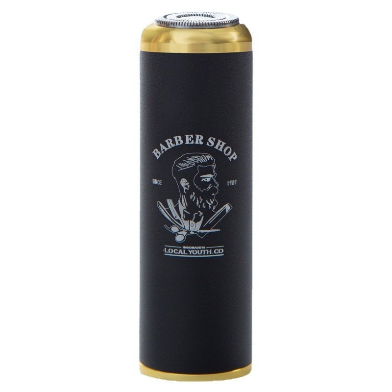 Multifuncional mini Afeitadora eléctrica cabeza de Buda USB recargable Maquinillas afeitar barba cuchillo metal cuerpo