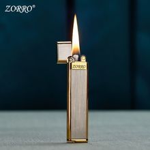 正品佐罗Z668轻薄小巧拉丝煤油打火机创意个性便捷厂家批发盲迷你