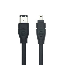 火线1394连接线 工业相机摄像头采集卡线 4P-6P 1.8米