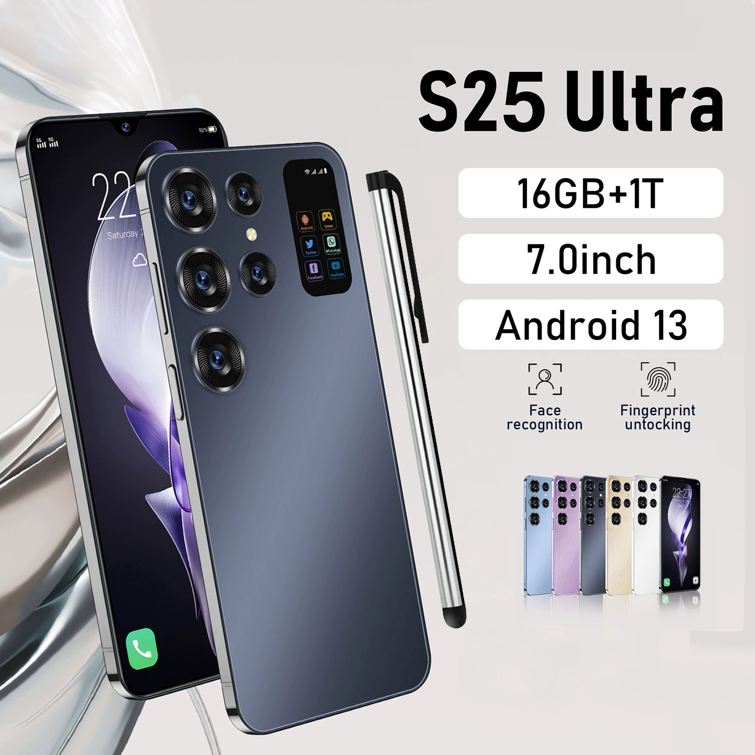 Кросс-б border горячий смартфон S25 Ultra производитель spot 6.8-дюймовый 1+16 все-в-одном устройство иностранная торговля дистрибуция оптовый