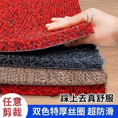 汽车脚垫车用脚踏垫丝圈通用可自剪裁剪单个主副驾驶车脚垫子防水