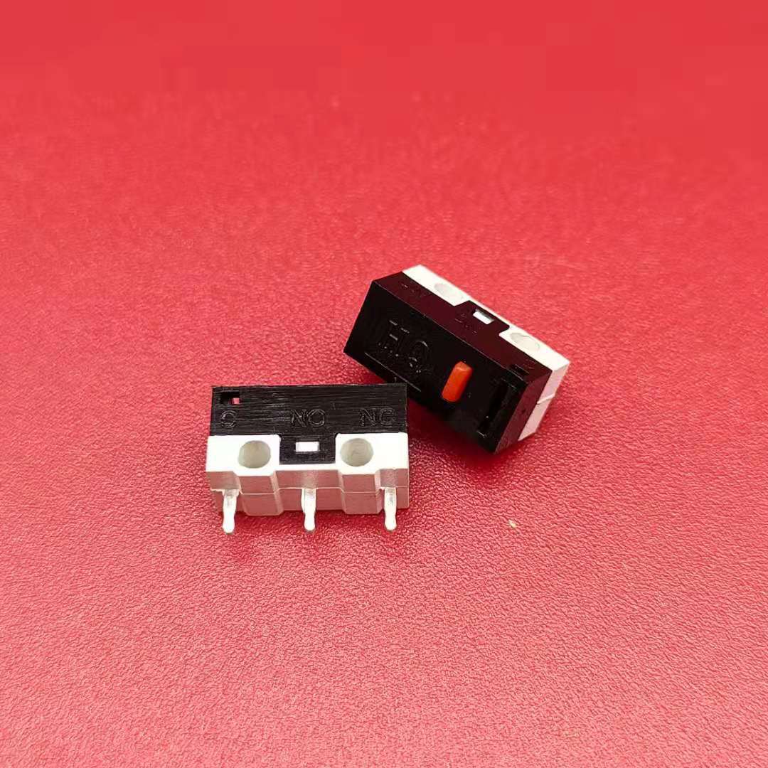 핸들이 있는 마이크로 스위치, 마우스 스위치, 3핀 라이트 터치 1A125V 스위치, 소형 마이크로 스위치, 가전제품용