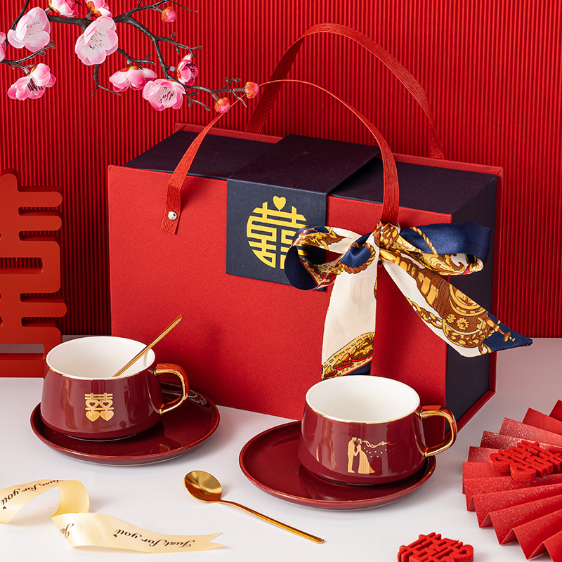 Newlywed Wedding Gifts for the Couple, Practical and High-End Items for the Bride, Best Friends, Sisters, Couples, Engagement Supplies, Matching Cups