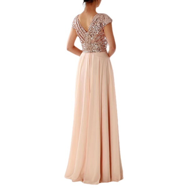 shiffon summer evening dress