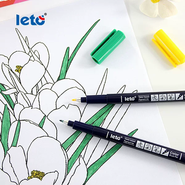 Xiucai pen signature calligraphy pen pigment ink small regular script suit nomination painting sketch copybook pen wholesale color