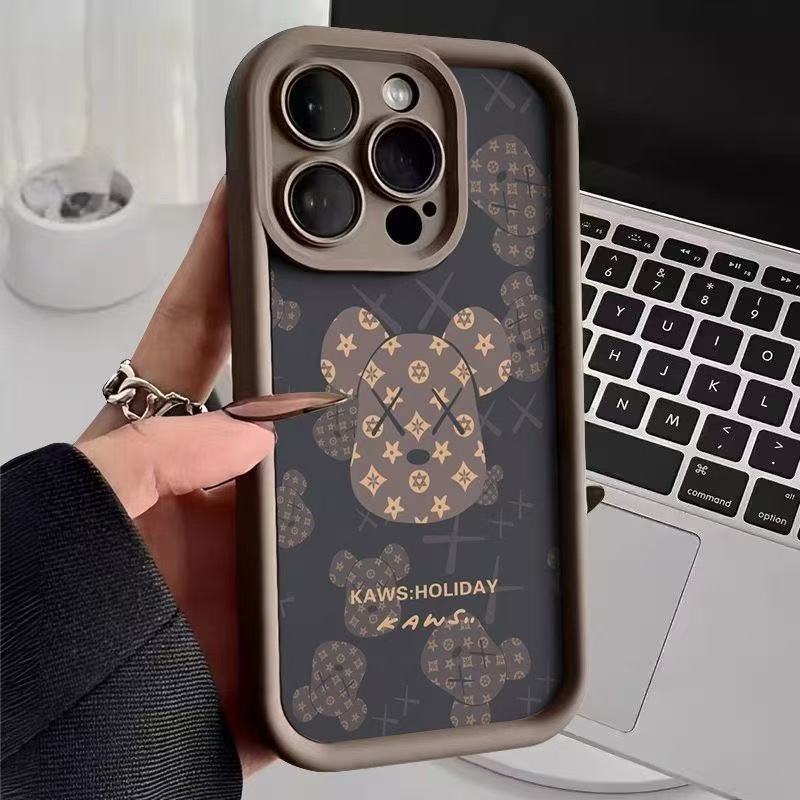 Personalidad linda aplicable iphone16pro funda para teléfono móvil Apple 15 anti-caída 14 dibujos animados 13promax nuevo 12x