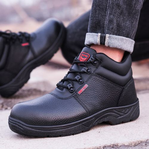 Labor protection shoes, anti-smash, anti-puncture, insulated 10KV acid and alkali resistant, four-season safety shoes, men's protective work shoes wholesale