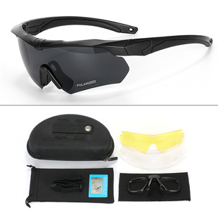 Тактический поляризационный солнцезащитный крем, ветрозащитные уличные защитные очки, УФ-защита