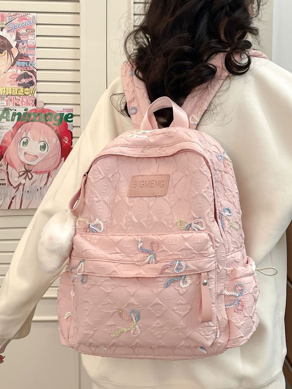 ランドセル日本高価値ガールバックパック小学生女性大容量カジュアルオールマッチナイロンスクールバックパック|undefined