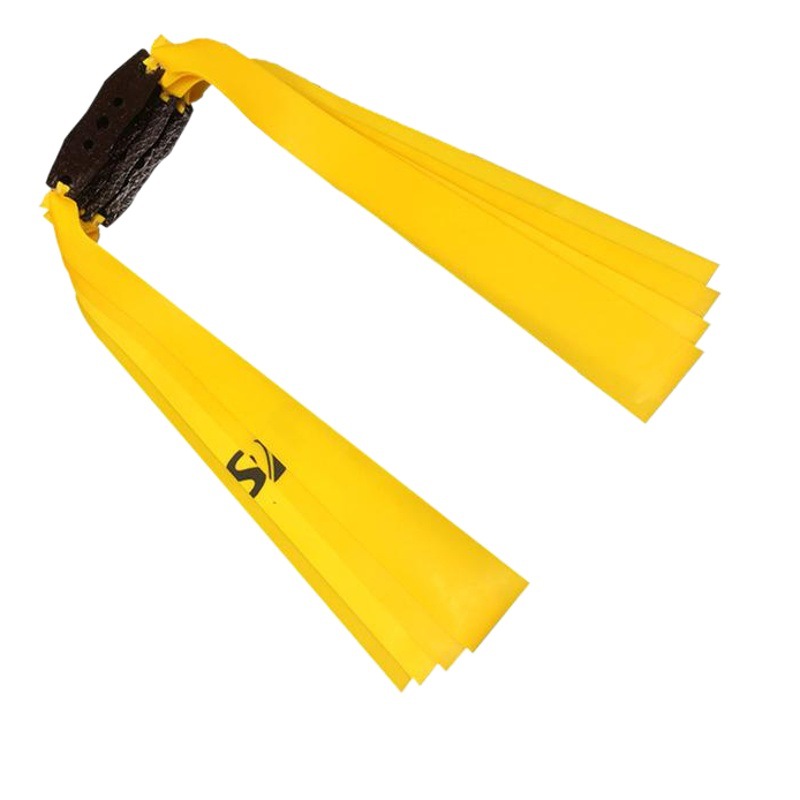 Banda de goma de tirachinas para exteriores látex 0.6 0.65 0.7 0.8 Juego de piel plana Banda de goma ancha fuerte en 1.0mm de espesor