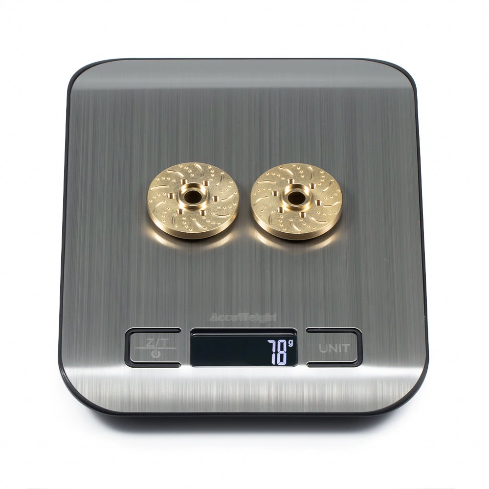 Brass SUV, counterweight, hub, scale 1:10, can climb, 12mm, 2inch